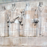 The Reformation Wall Monument in Geneva Switzerland
