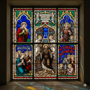 The third commandment: You shall not take the name of the Lord your God in vain