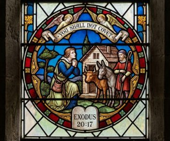 not covet stained glass