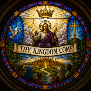 stained glass thy kingdom come